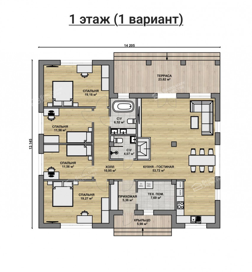 Дом из камня VZ-776